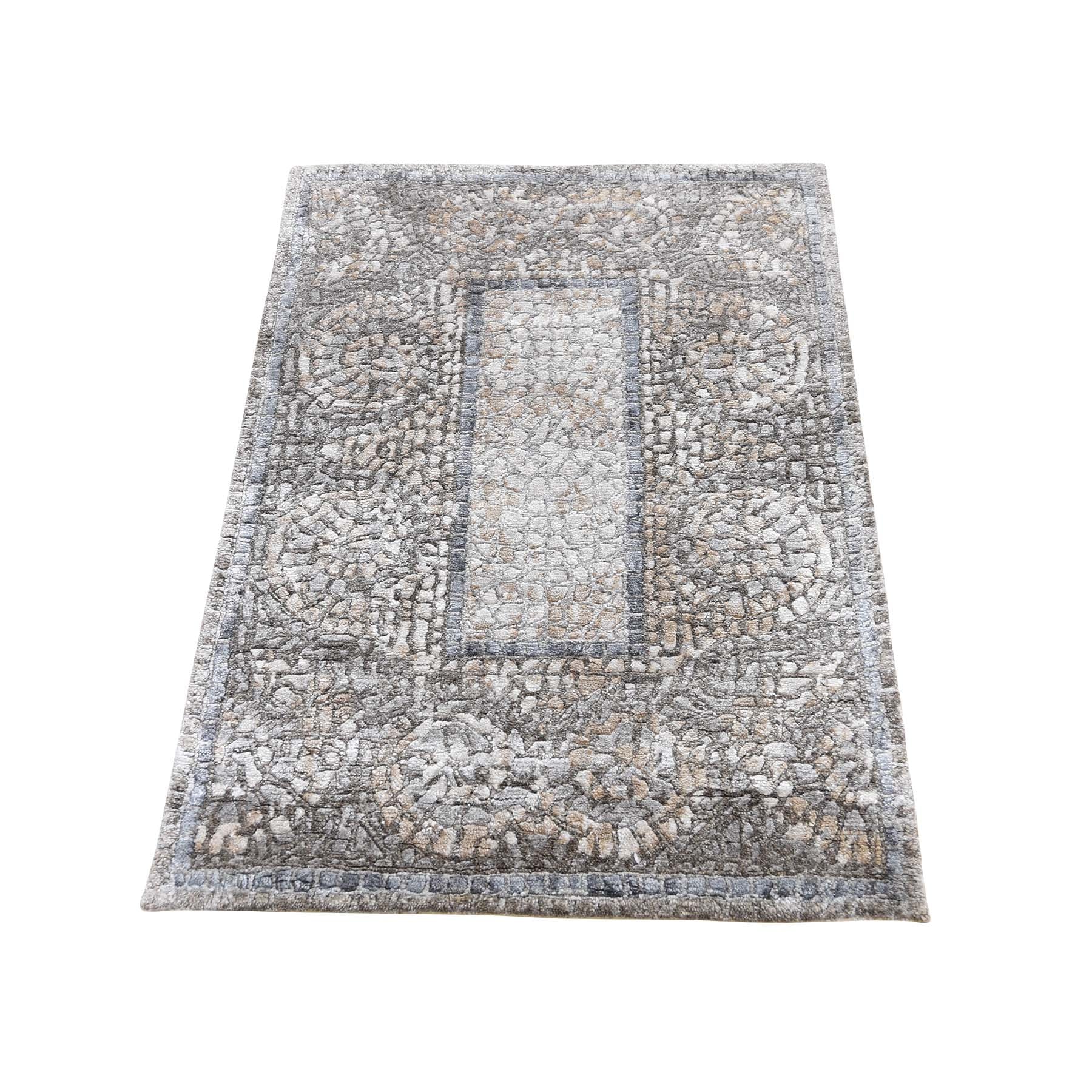 Handmade Modern and Contemporary Rectangle Rug > Design# SH45284 > Size: 2'-1" x 3'-0" [ONLINE ONLY]