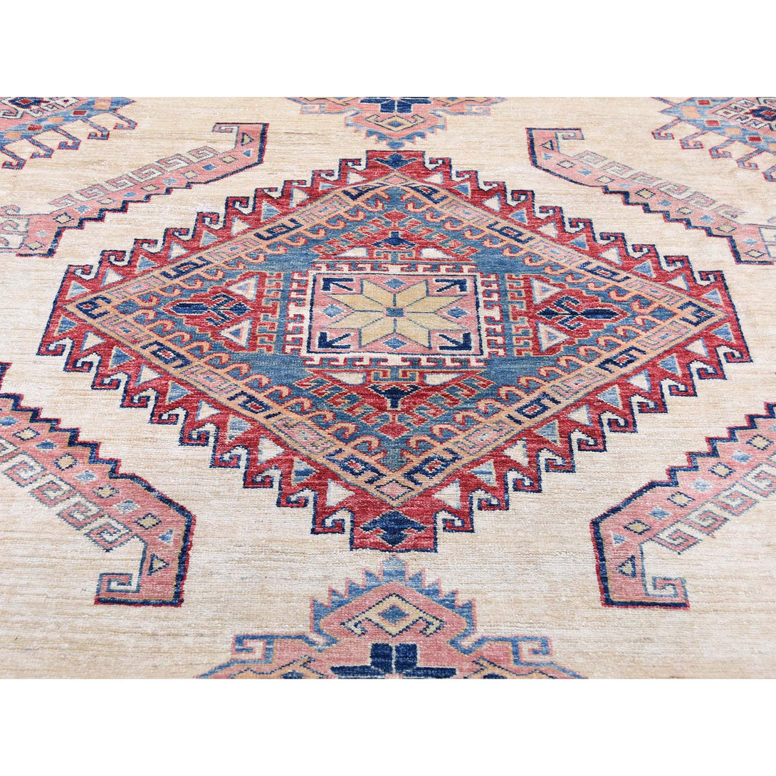Handmade Kazak Rectangle Rug > Design# SH45315 > Size: 11'-8" x 16'-6" [ONLINE ONLY]