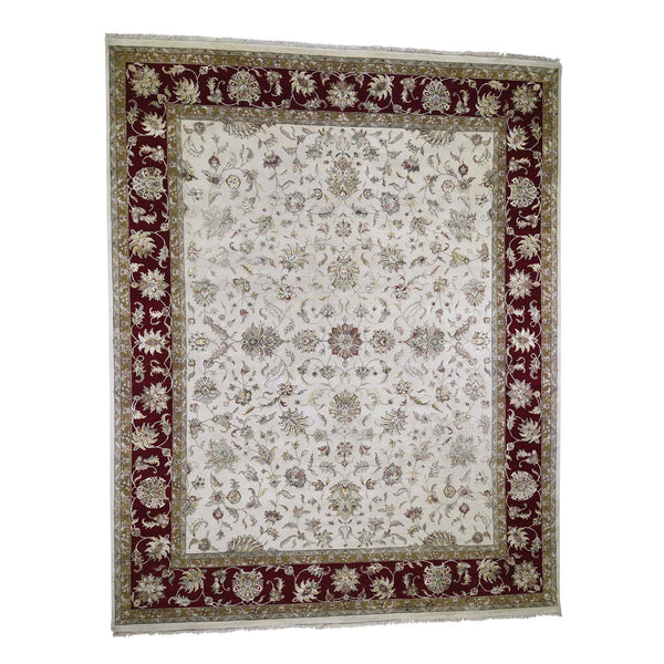 Handmade Rajasthan Rectangle Rug > Design# SH45759 > Size: 12'-0" x 15'-3" [ONLINE ONLY]