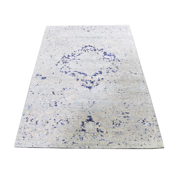 Handmade Transitional Rectangle Rug > Design# SH45769 > Size: 3'-0" x 4'-10" [ONLINE ONLY]