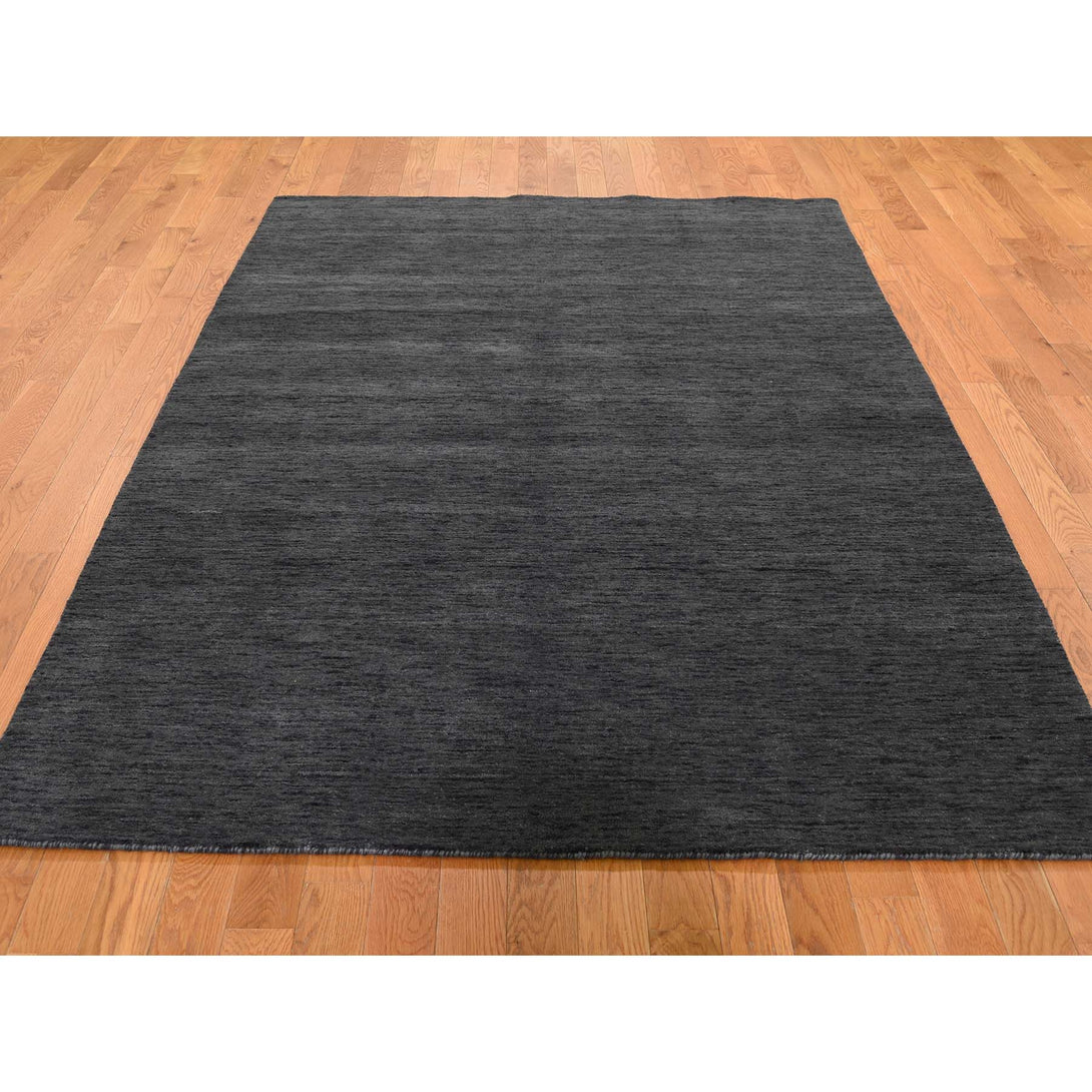 Handmade Modern and Contemporary Rectangle Rug > Design# SH46023 > Size: 5'-0" x 7'-9" [ONLINE ONLY]