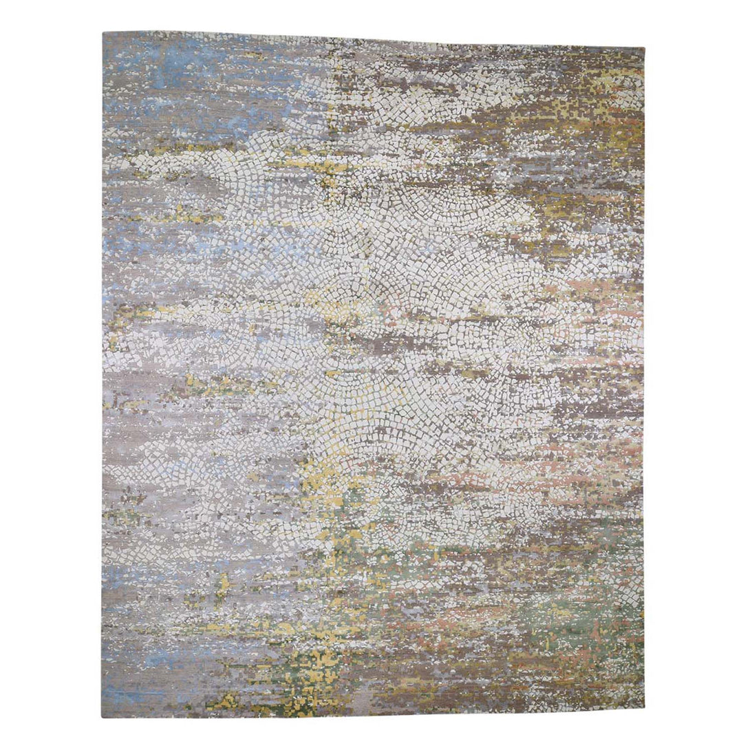 Handmade Modern and Contemporary Rectangle Rug > Design# SH46188 > Size: 12'-0" x 15'-0" [ONLINE ONLY]