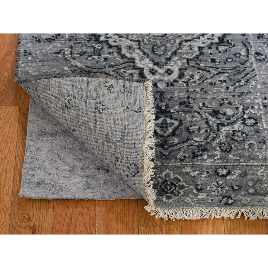 Handmade Transitional Rectangle Rug > Design# SH46219 > Size: 2'-1" x 3'-1" [ONLINE ONLY]