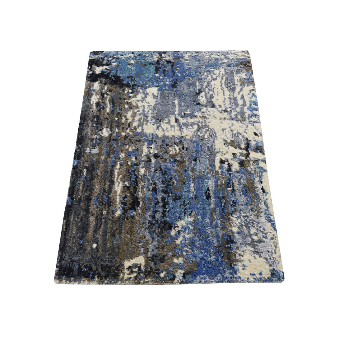 Handmade Modern and Contemporary Rectangle Rug > Design# SH46831 > Size: 2'-0" x 3'-0" [ONLINE ONLY]