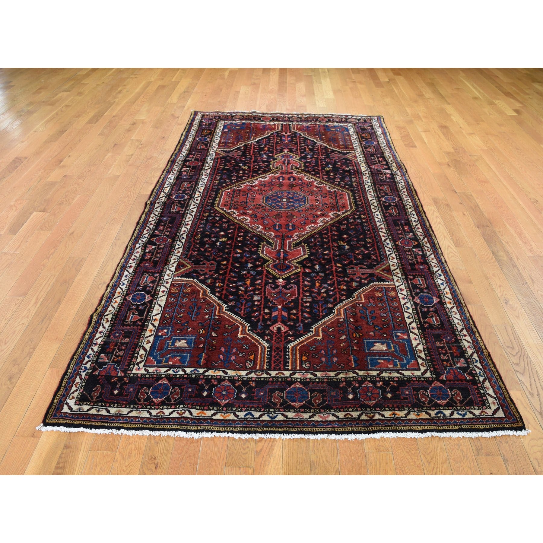 Handmade Persian Rectangle Rug > Design# SH47106 > Size: 5'-0" x 10'-1" [ONLINE ONLY]