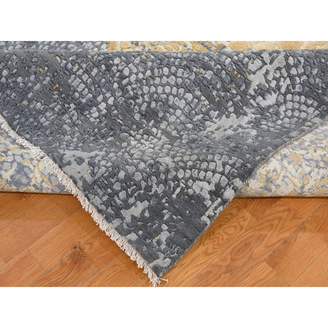 Handmade Transitional Rectangle Rug > Design# SH47213 > Size: 9'-0" x 11'-10" [ONLINE ONLY]