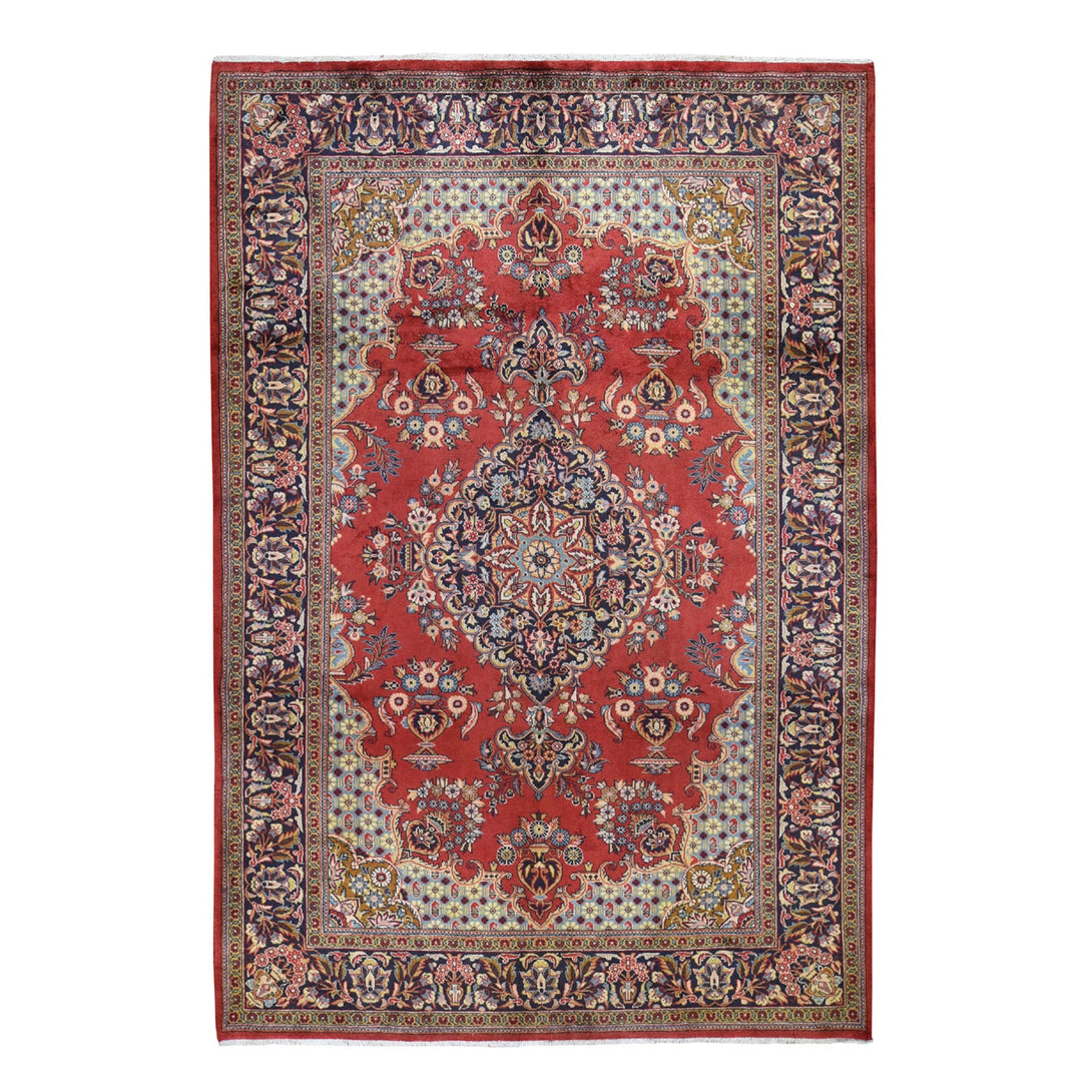 Handmade Persian Rectangle Rug > Design# SH47425 > Size: 7'-2" x 10'-5" [ONLINE ONLY]