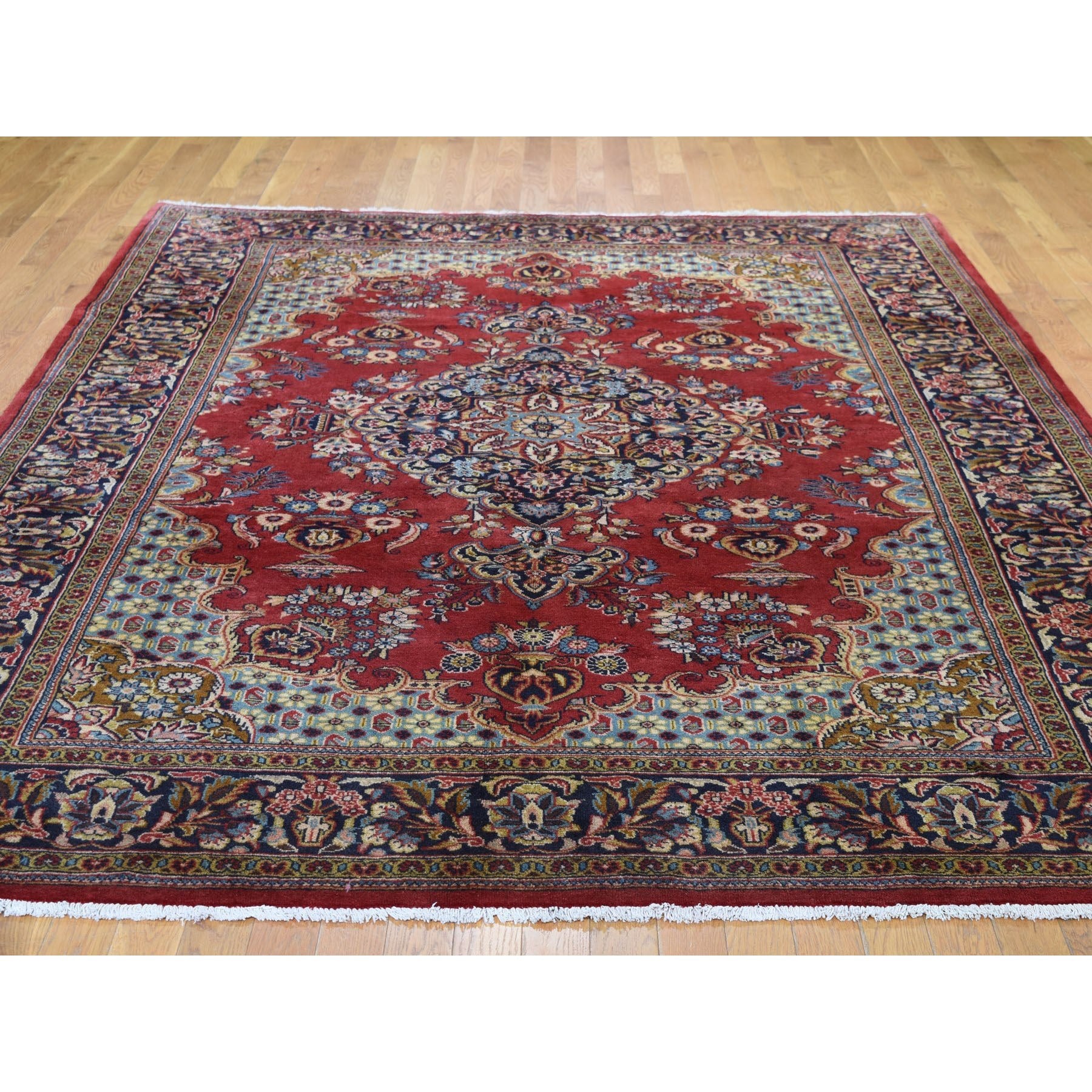Handmade Persian Rectangle Rug > Design# SH47425 > Size: 7'-2" x 10'-5" [ONLINE ONLY]
