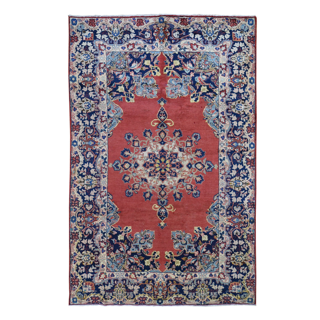 Handmade Persian Rectangle Rug > Design# SH47503 > Size: 5'-9" x 9'-10" [ONLINE ONLY]