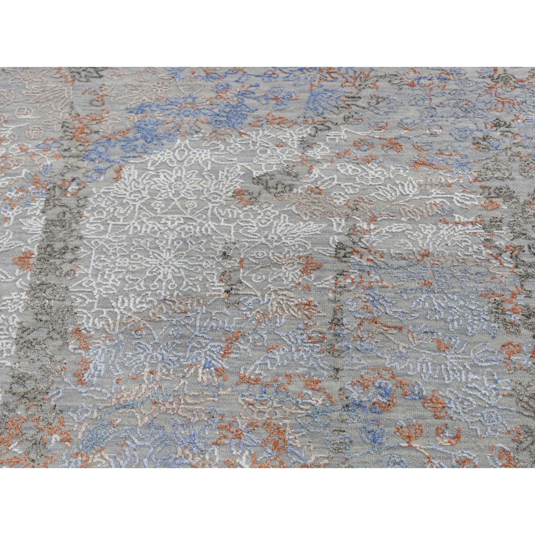 Hand Knotted Transitional Area Rug > Design# CCSR47699 > Size: 8'-1" x 9'-10"