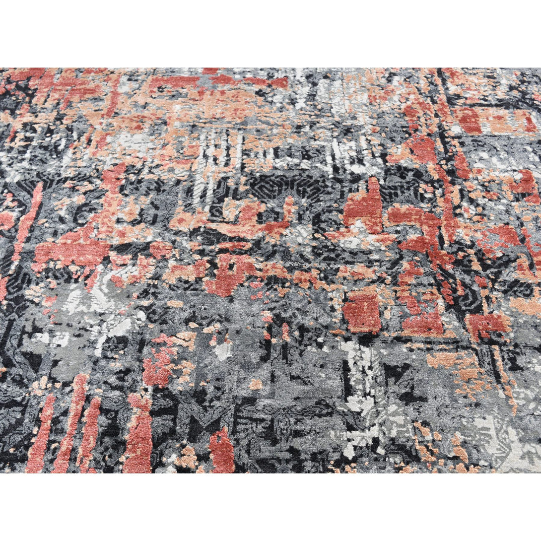 Hand Knotted Modern and Contemporary Area Rug > Design# CCSR47778 > Size: 7'-9" x 10'-1"