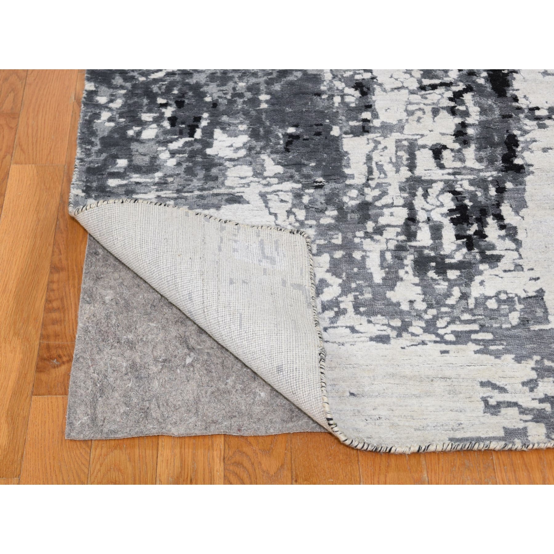 Hand Knotted Modern and Contemporary Runner > Design# CCSR47805 > Size: 4'-2" x 13'-1"