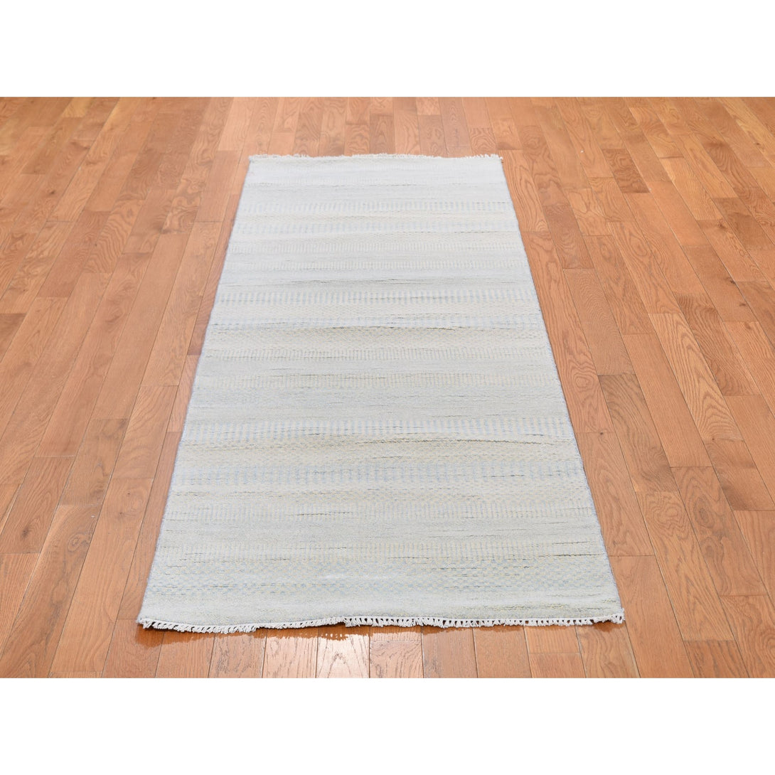 Hand Knotted Modern and Contemporary Runner > Design# CCSR48052 > Size: 2'-7" x 8'-0"
