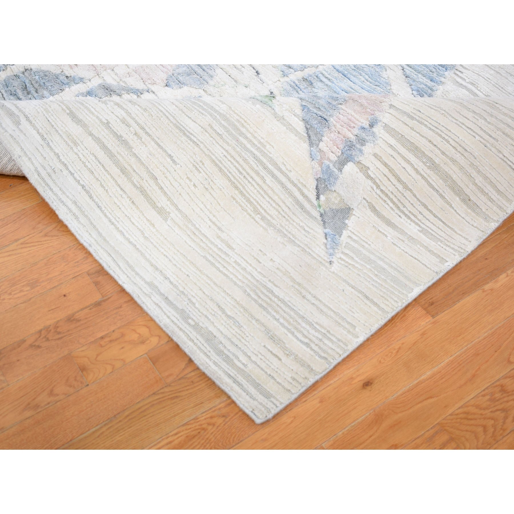 Hand Knotted Modern and Contemporary Area Rug > Design# CCSR48214 > Size: 9'-0" x 12'-0"