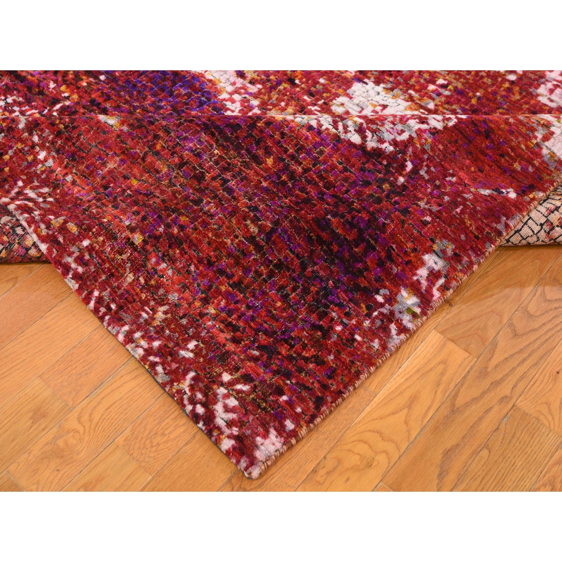 Hand Knotted Modern and Contemporary Area Rug > Design# CCSR48512 > Size: 8'-10" x 12'-0"