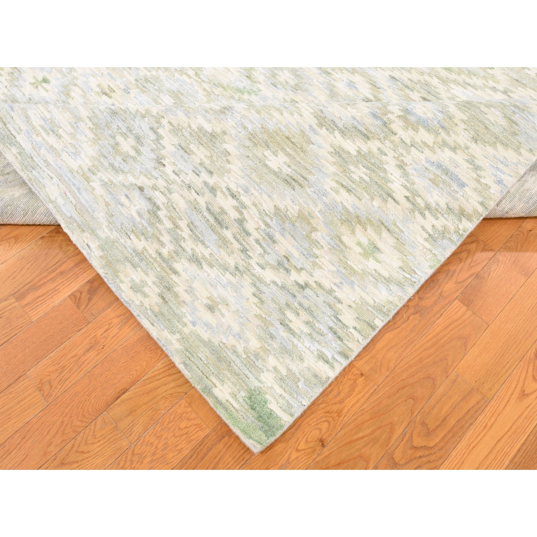 Hand Knotted Modern and Contemporary Area Rug > Design# CCSR48538 > Size: 8'-10" x 12'-1"