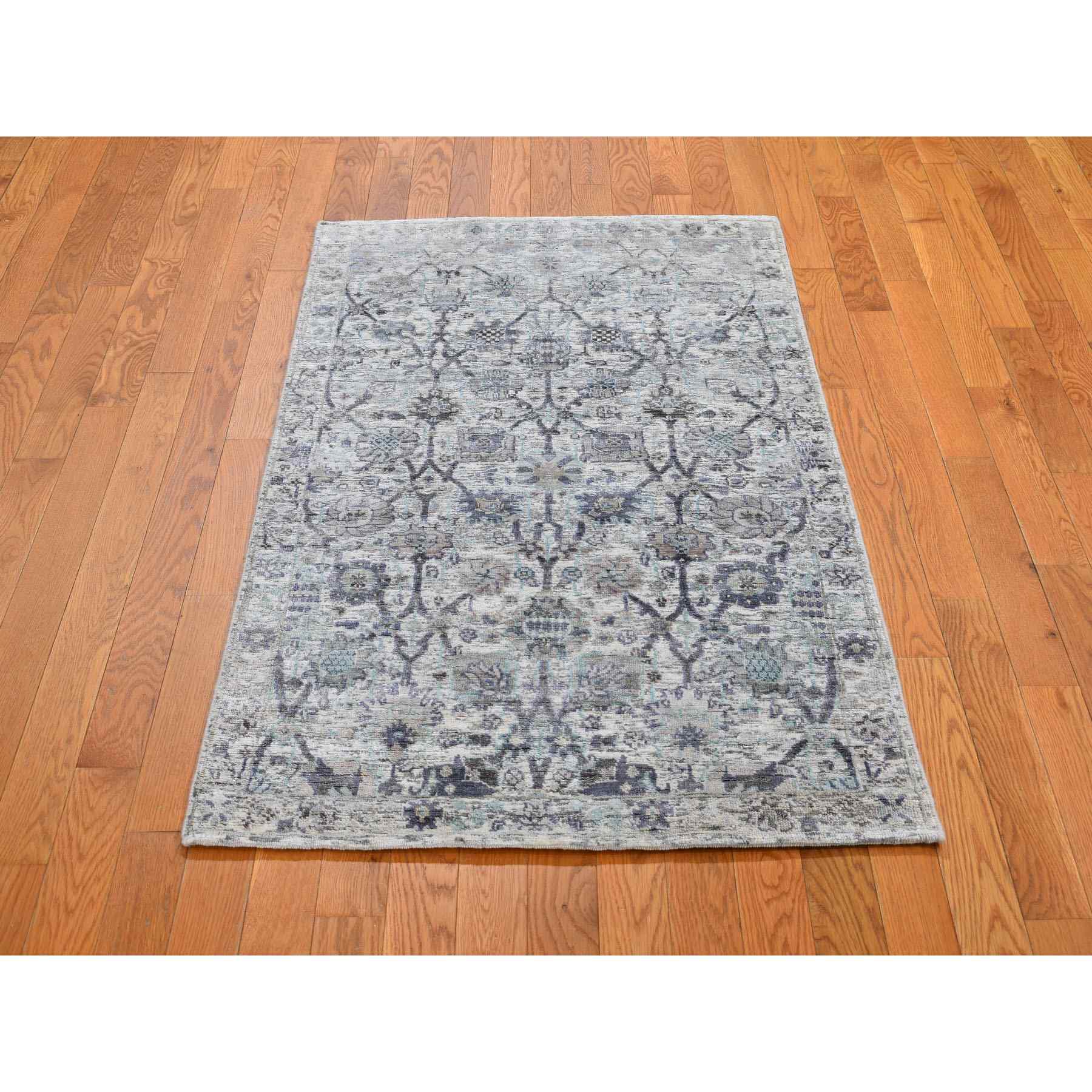 Hand Knotted Transitional Area Rug > Design# CCSR49460 > Size: 3'-0" x 5'-2"