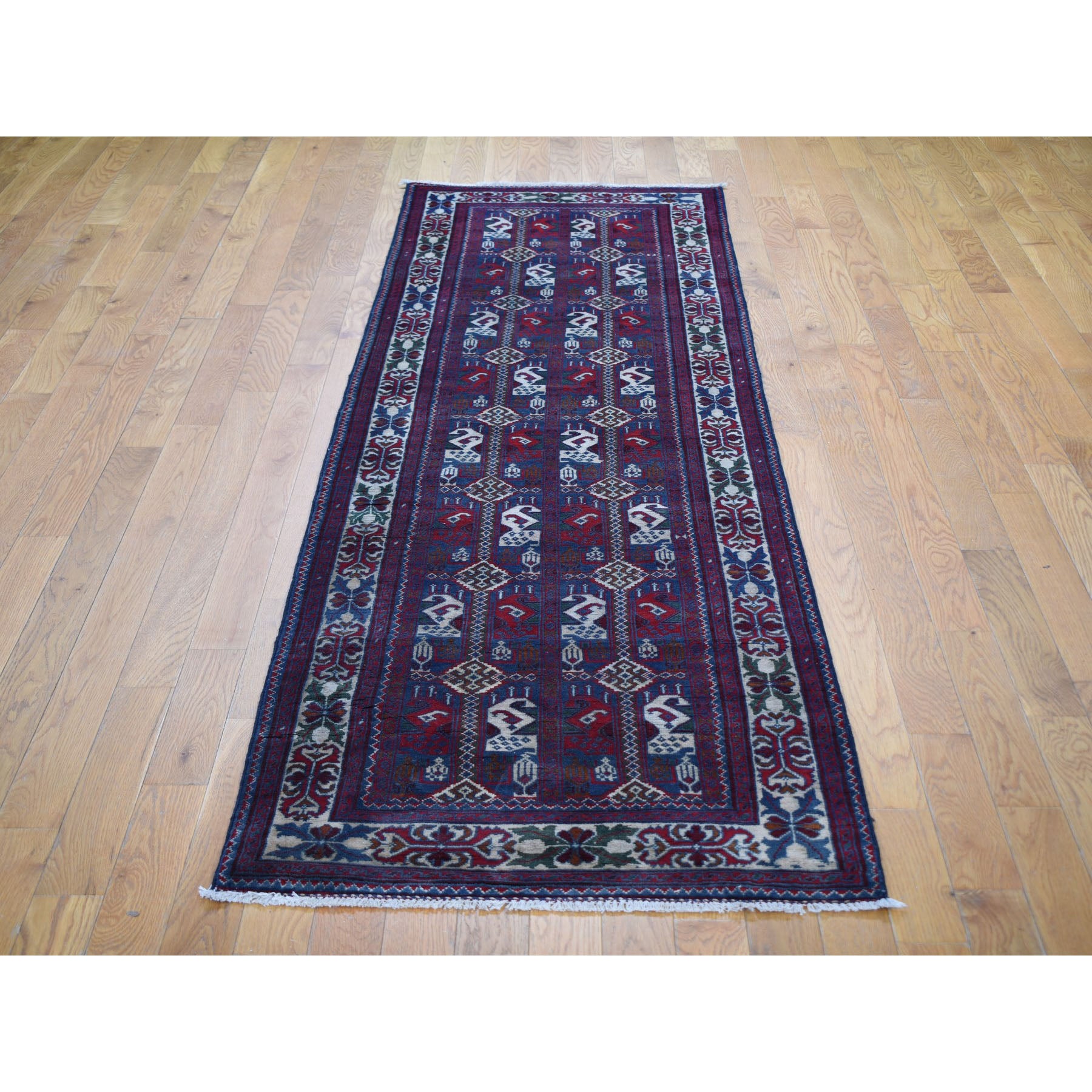 Hand Knotted Tribal Runner > Design# CCSR49820 > Size: 2'-6" x 9'-4"