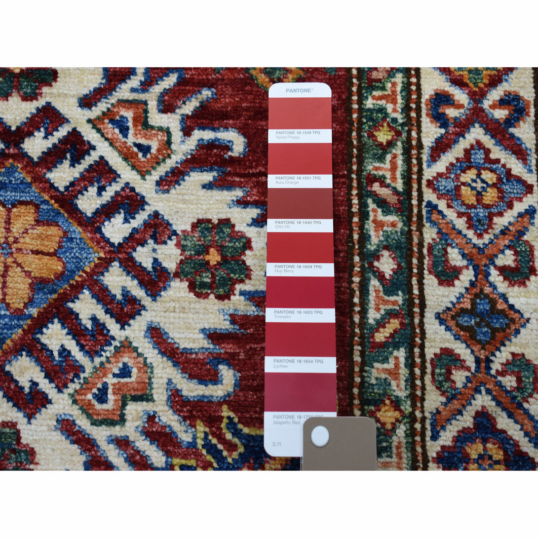Handmade Kazak Runner Rug > Design# SH50069 > Size: 2'-8" x 20'-0" [ONLINE ONLY]