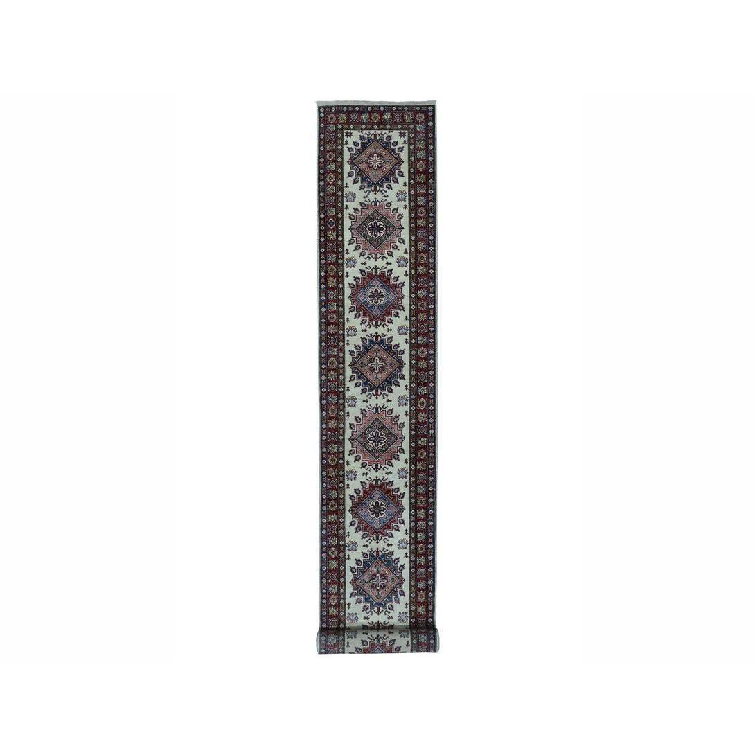 Handmade Kazak Runner Rug > Design# SH50187 > Size: 2'-9" x 19'-1" [ONLINE ONLY]