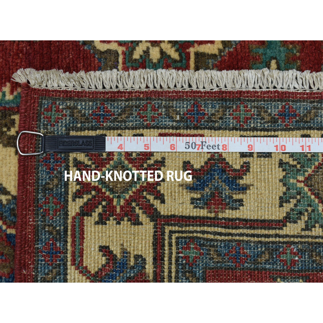 Handmade Kazak Rectangle Rug > Design# SH50650 > Size: 3'-4" x 4'-8" [ONLINE ONLY]