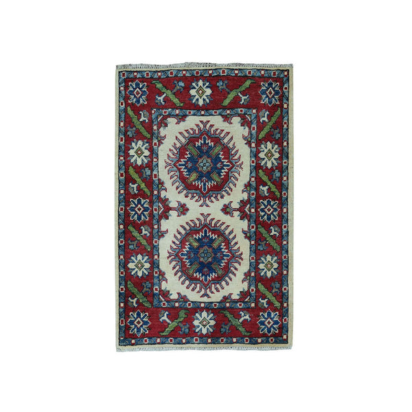 Handmade Kazak Rectangle Rug > Design# SH50853 > Size: 2'-0" x 2'-9" [ONLINE ONLY]