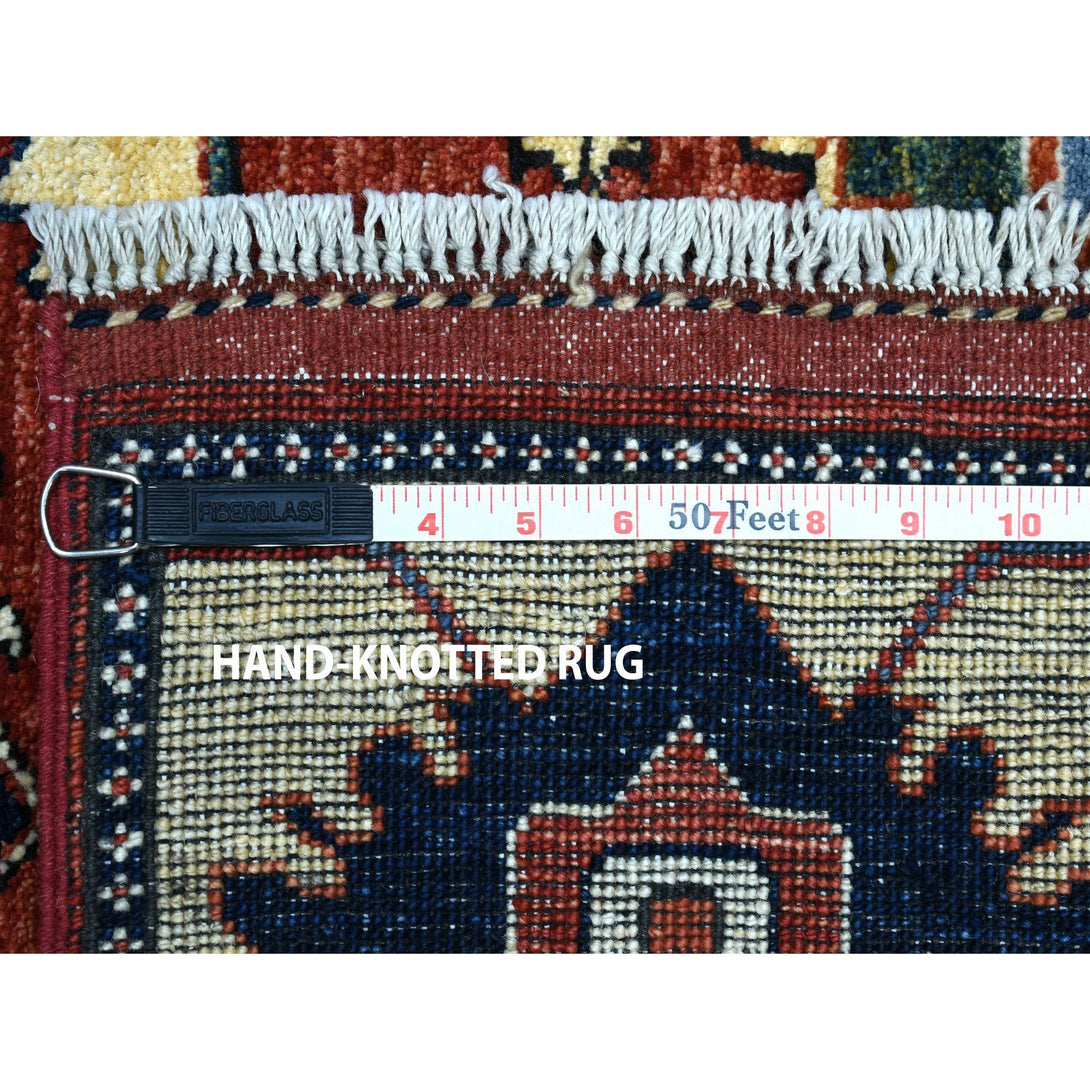 Handmade Tribal & Geometric Rectangle Rug > Design# SH51301 > Size: 3'-5" x 4'-9" [ONLINE ONLY]
