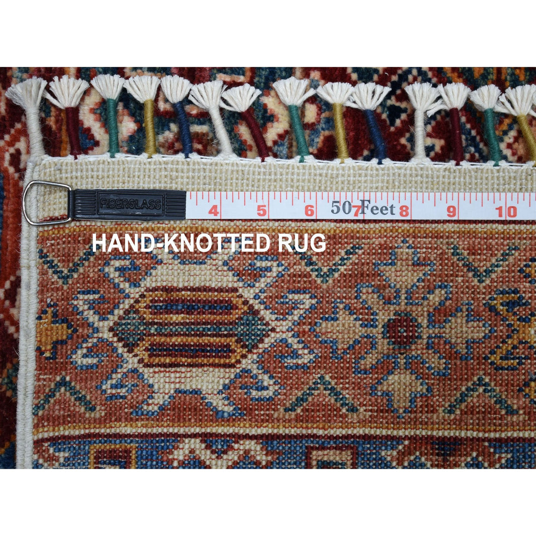 Hand Knotted Kazak Area Rug > Design# CCSR52764 > Size: 5'-7" x 8'-4"