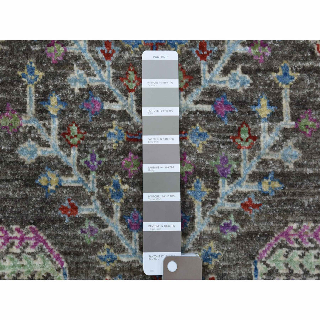 Hand Knotted Transitional Area Rug > Design# CCSR55106 > Size: 4'-0" x 6'-0"