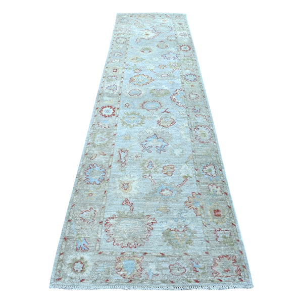 Hand Knotted Traditional Decorative Runner > Design# CCSR56346 > Size: 2'-10" x 11'-8"