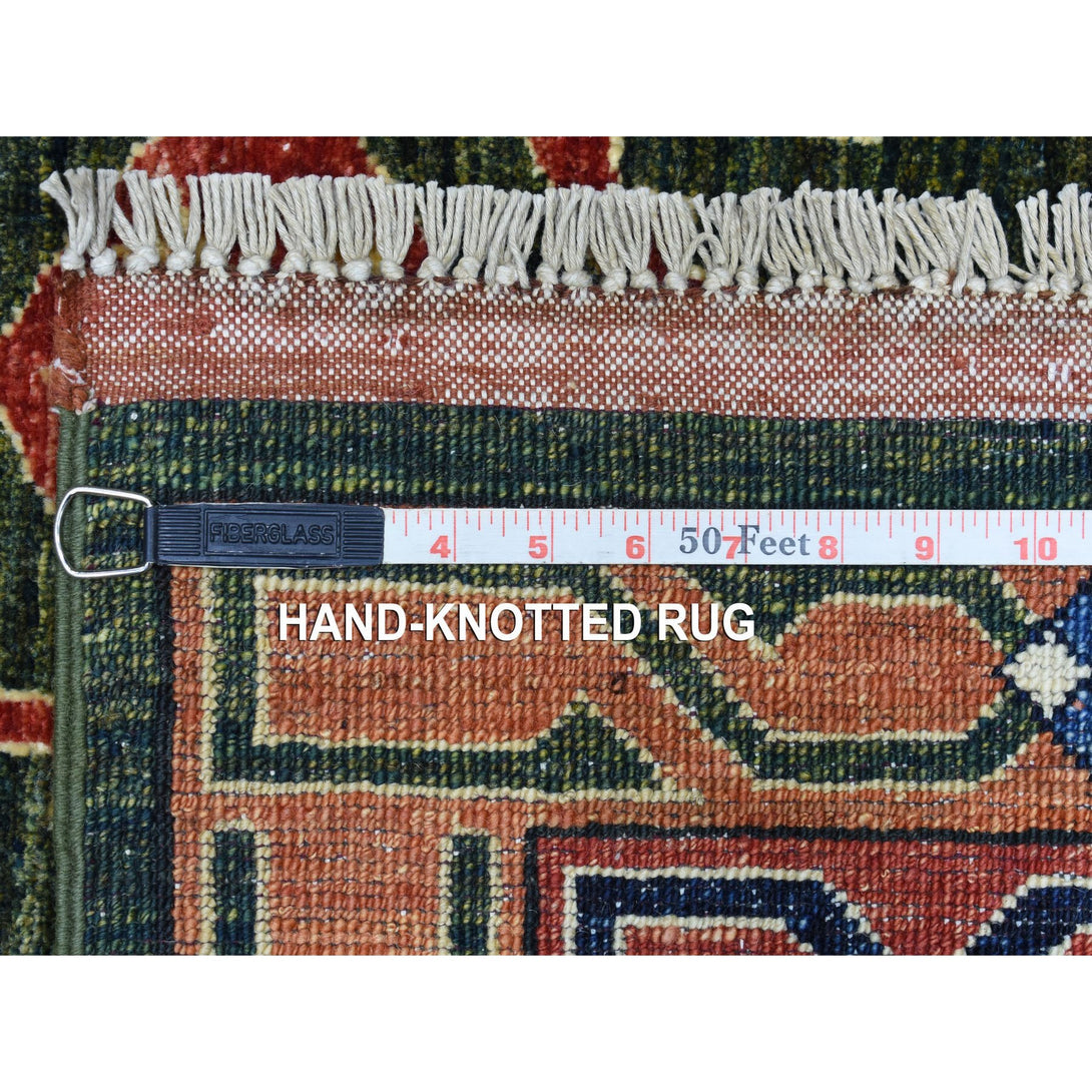 Hand Knotted Tribal Runner > Design# CCSR56785 > Size: 4'-0" x 9'-8"