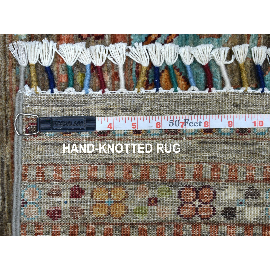 Hand Knotted Kazak Runner > Design# CCSR56819 > Size: 3'-5" x 10'-0"