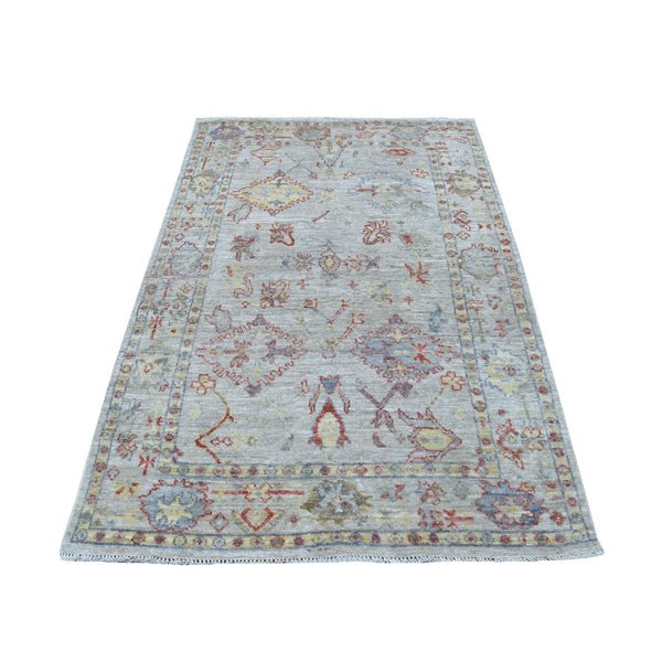 Hand Knotted Traditional Decorative Area Rug > Design# CCSR56861 > Size: 4'-0" x 6'-6"