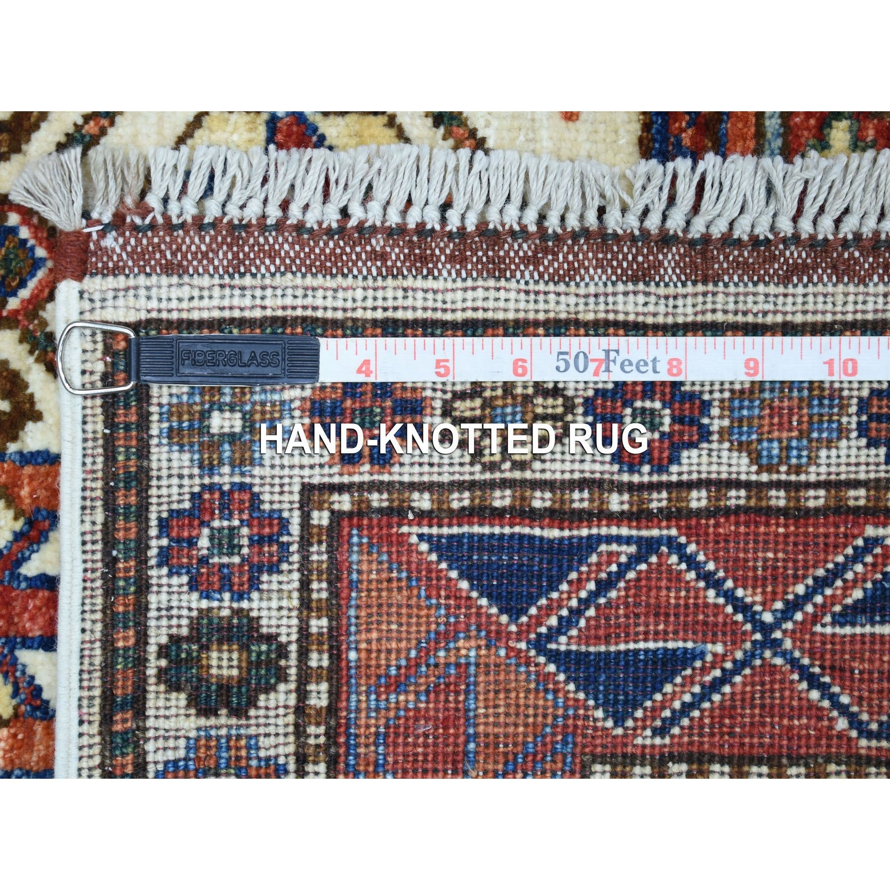 Hand Knotted Tribal Area Rug > Design# CCSR56876 > Size: 4'-10" x 6'-5"