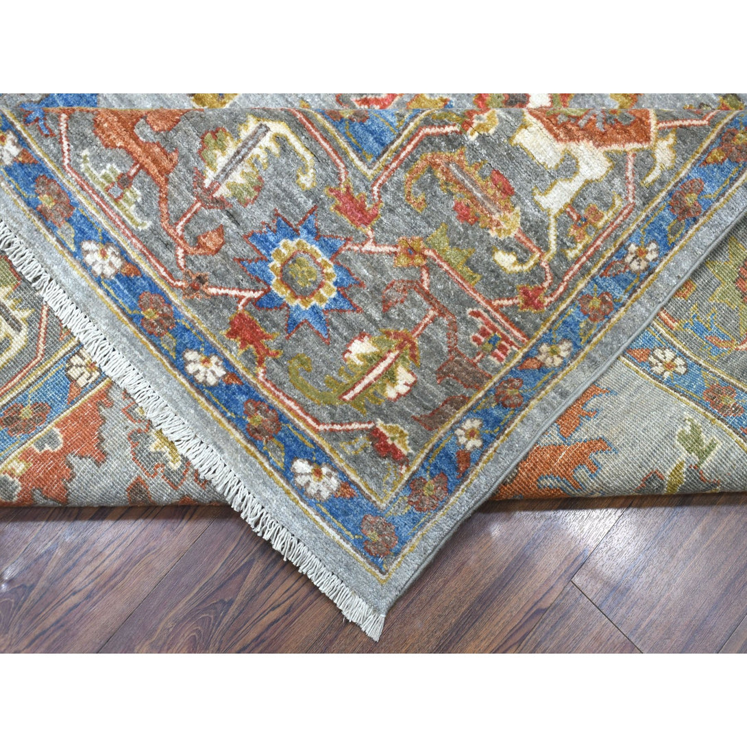 Hand Knotted Tribal Area Rug > Design# CCSR56913 > Size: 8'-0" x 9'-10"