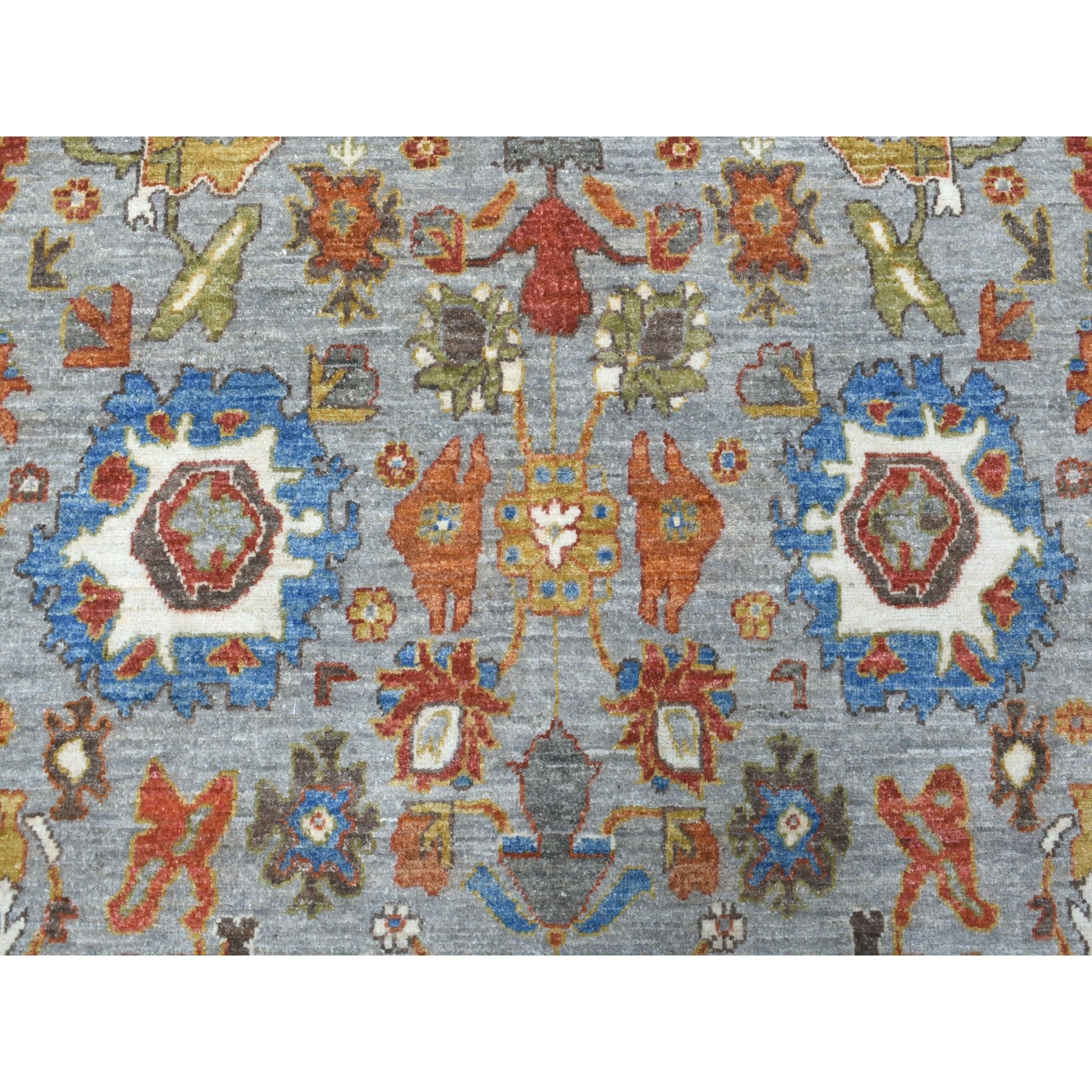 Hand Knotted Tribal Area Rug > Design# CCSR56913 > Size: 8'-0" x 9'-10"