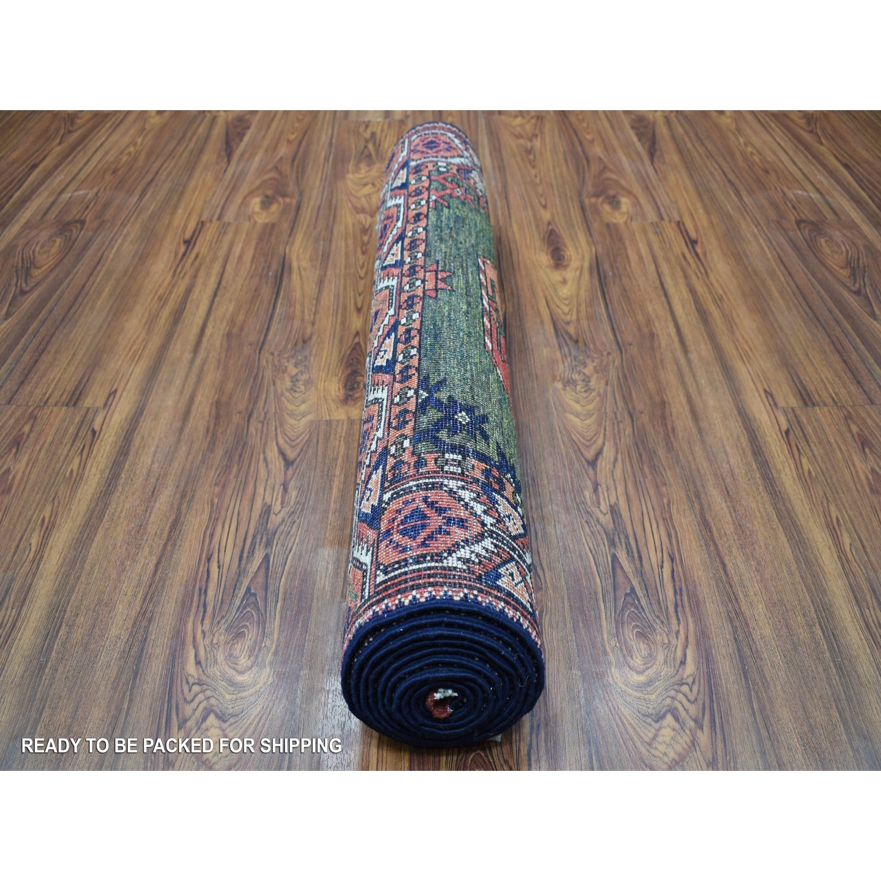 Hand Knotted Tribal Runner > Design# CCSR56915 > Size: 2'-9" x 9'-7"