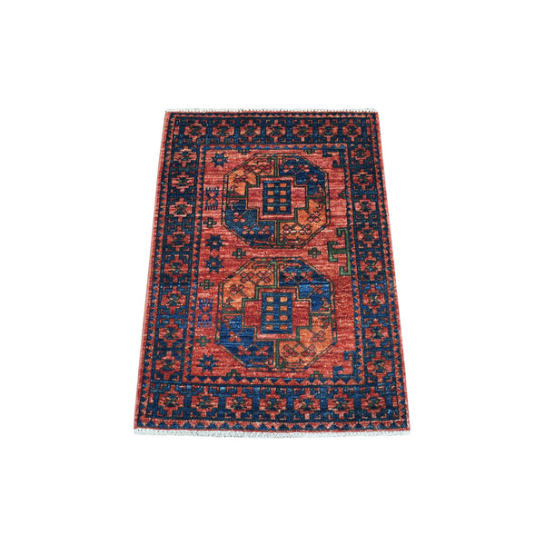 Hand Knotted Tribal Area Rug > Design# CCSR56964 > Size: 2'-0" x 3'-0"