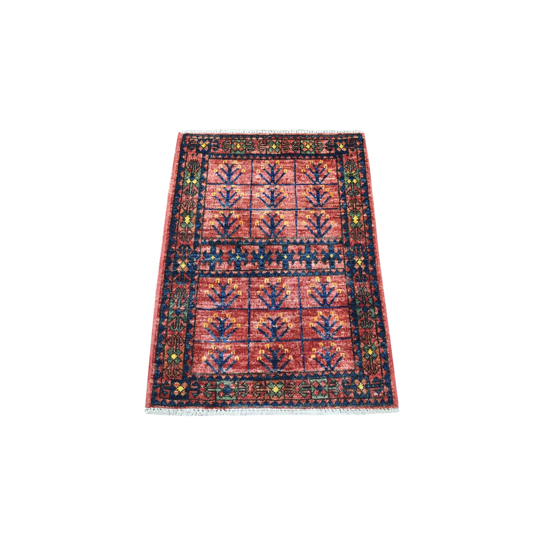 Hand Knotted Tribal Area Rug > Design# CCSR56985 > Size: 2'-0" x 2'-10"