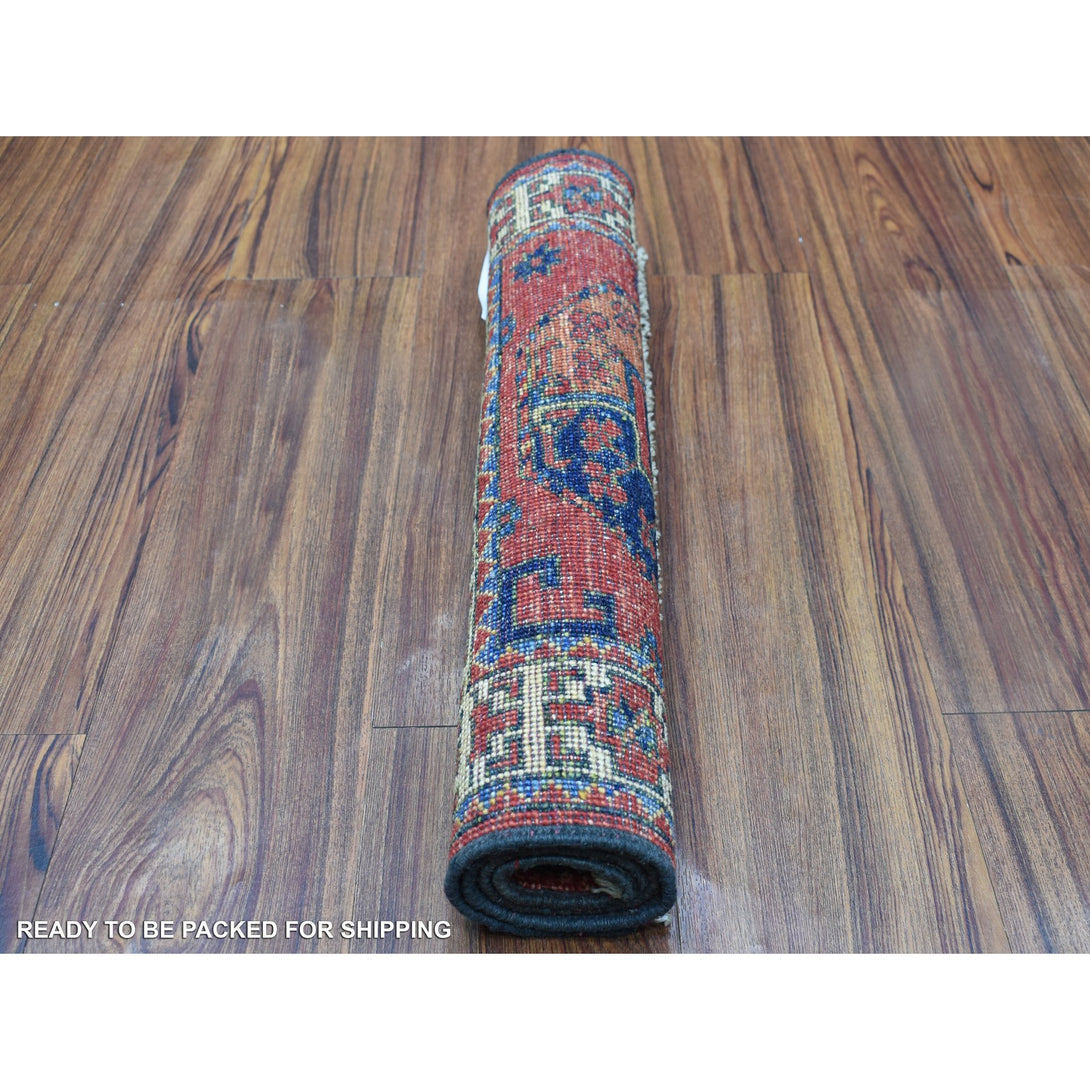 Hand Knotted Tribal Area Rug > Design# CCSR56986 > Size: 2'-0" x 2'-9"