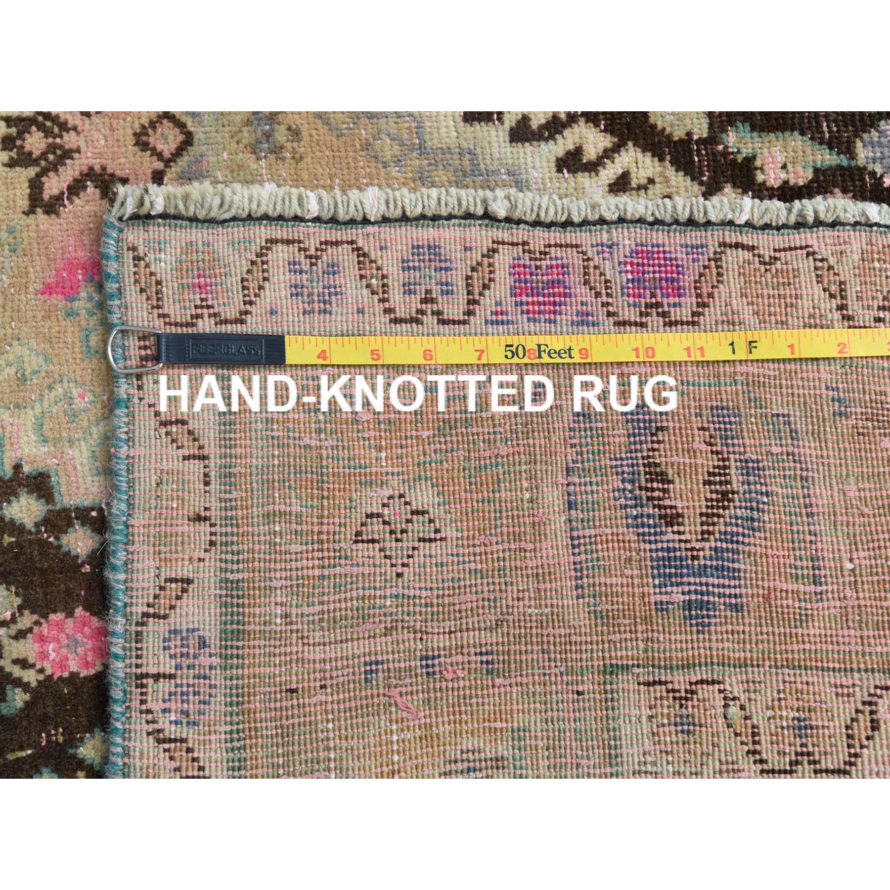 Hand Knotted Vintage Area Rug > Design# CCSR57853 > Size: 4'-7" x 9'-0"
