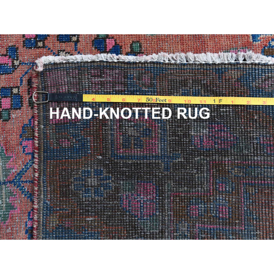 Hand Knotted Vintage Runner > Design# CCSR57871 > Size: 4'-7" x 10'-2"
