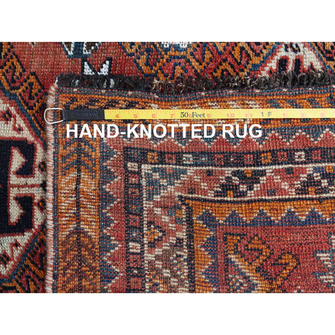 Hand Knotted Vintage Area Rug > Design# CCSR57890 > Size: 4'-2" x 6'-3"