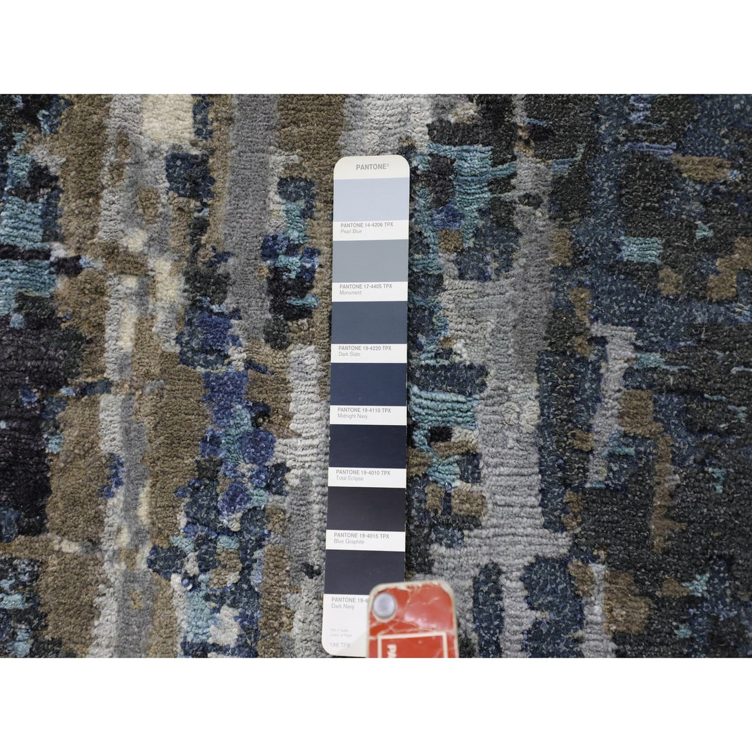 Hand Knotted Modern and Contemporary Area Rug > Design# CCSR58014 > Size: 9'-9" x 13'-9"