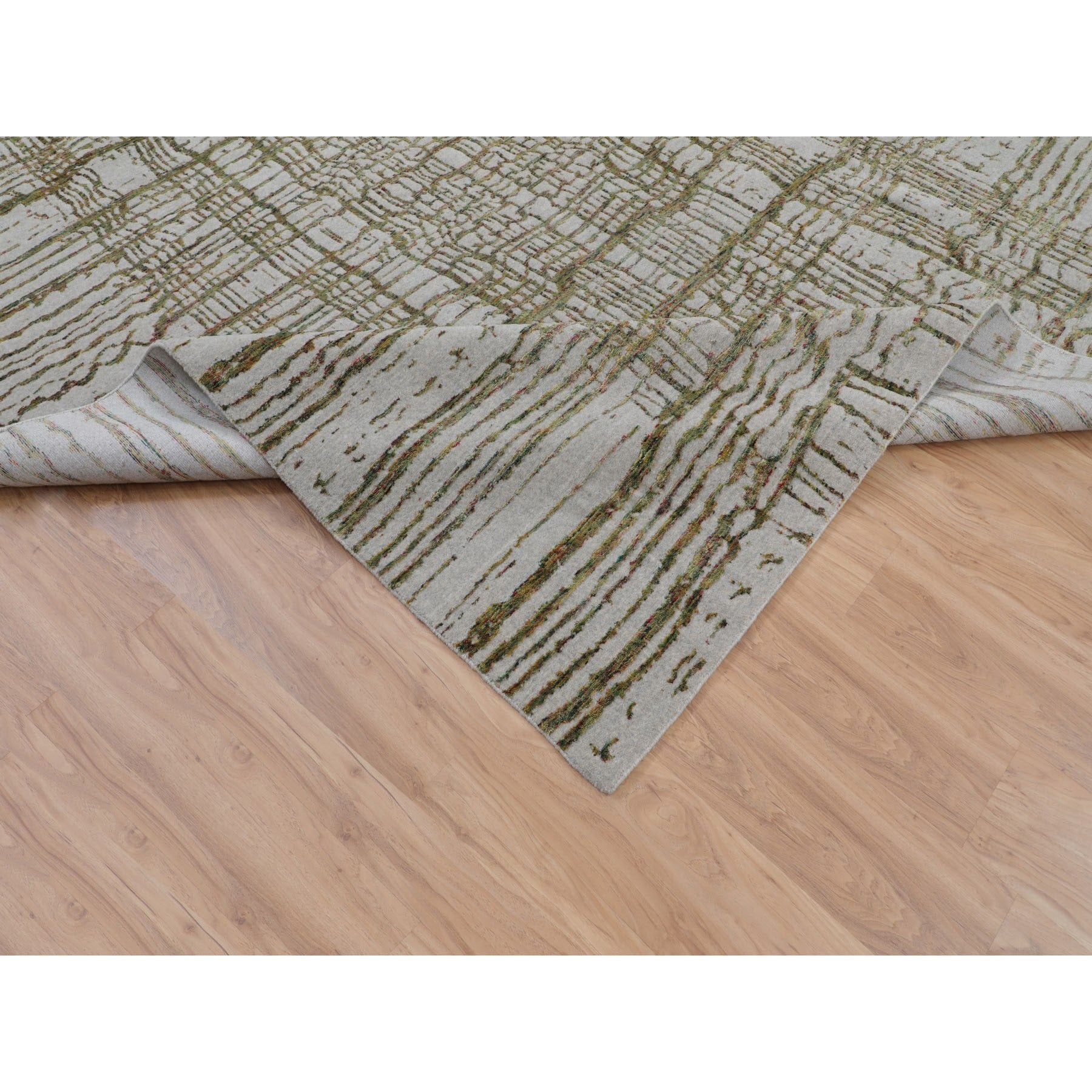 Hand Loomed Modern and Contemporary Area Rug > Design# CCSR58020 > Size: 9'-0" x 11'-7"
