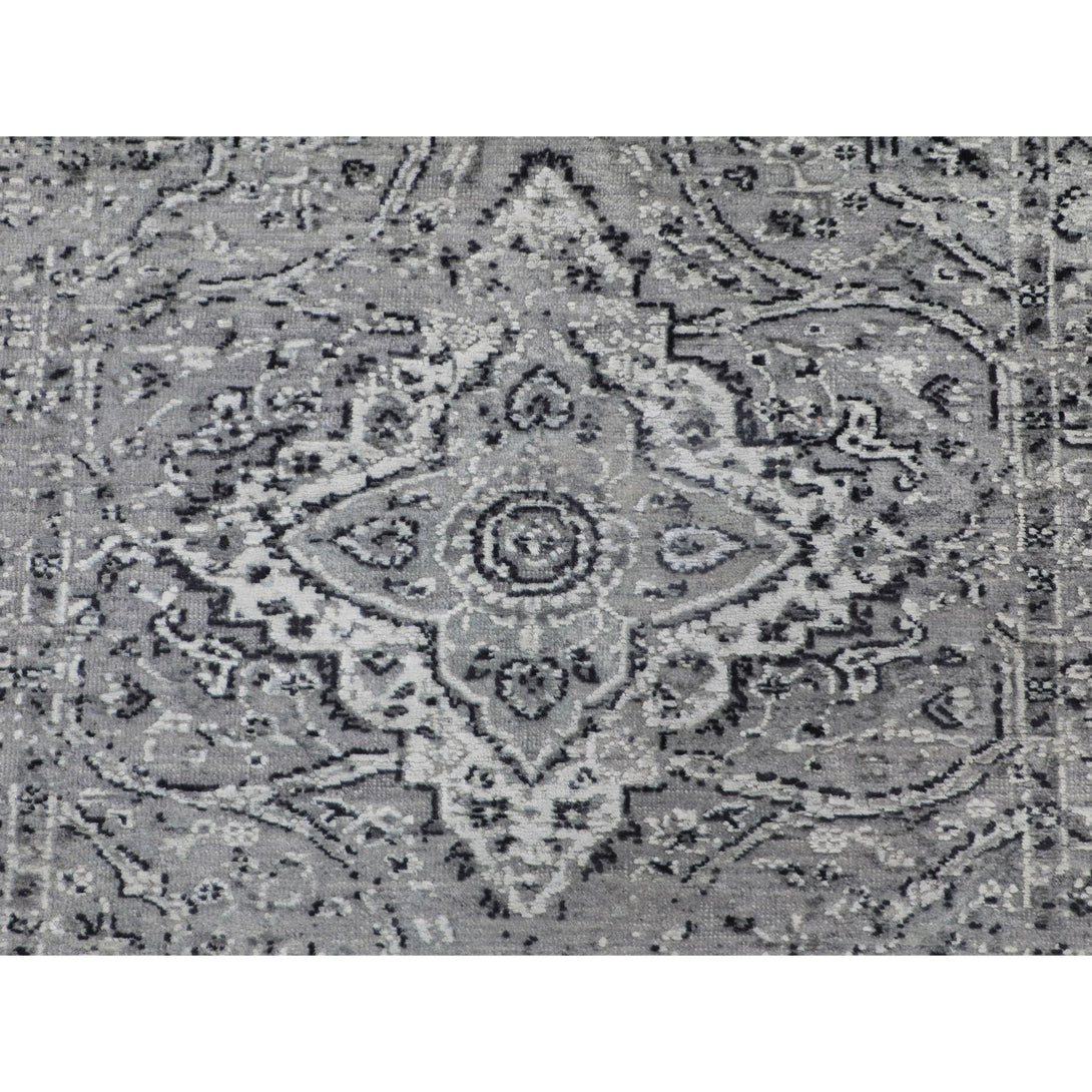 Hand Knotted Transitional Area Rug > Design# CCSR58104 > Size: 3'-1" x 5'-1"