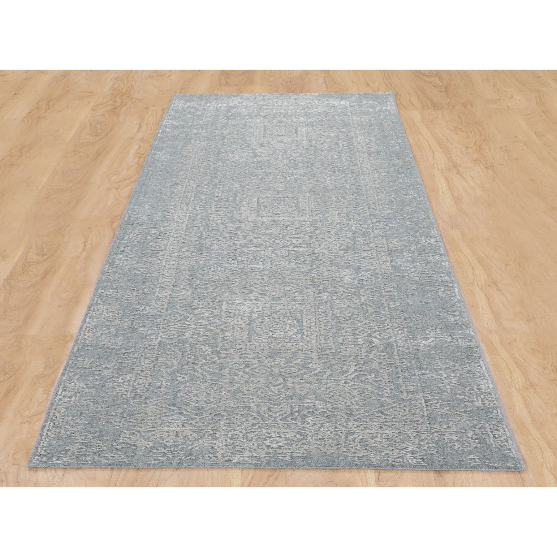 Hand Loomed Modern and Contemporary Runner > Design# CCSR58105 > Size: 2'-5" x 10'-2"