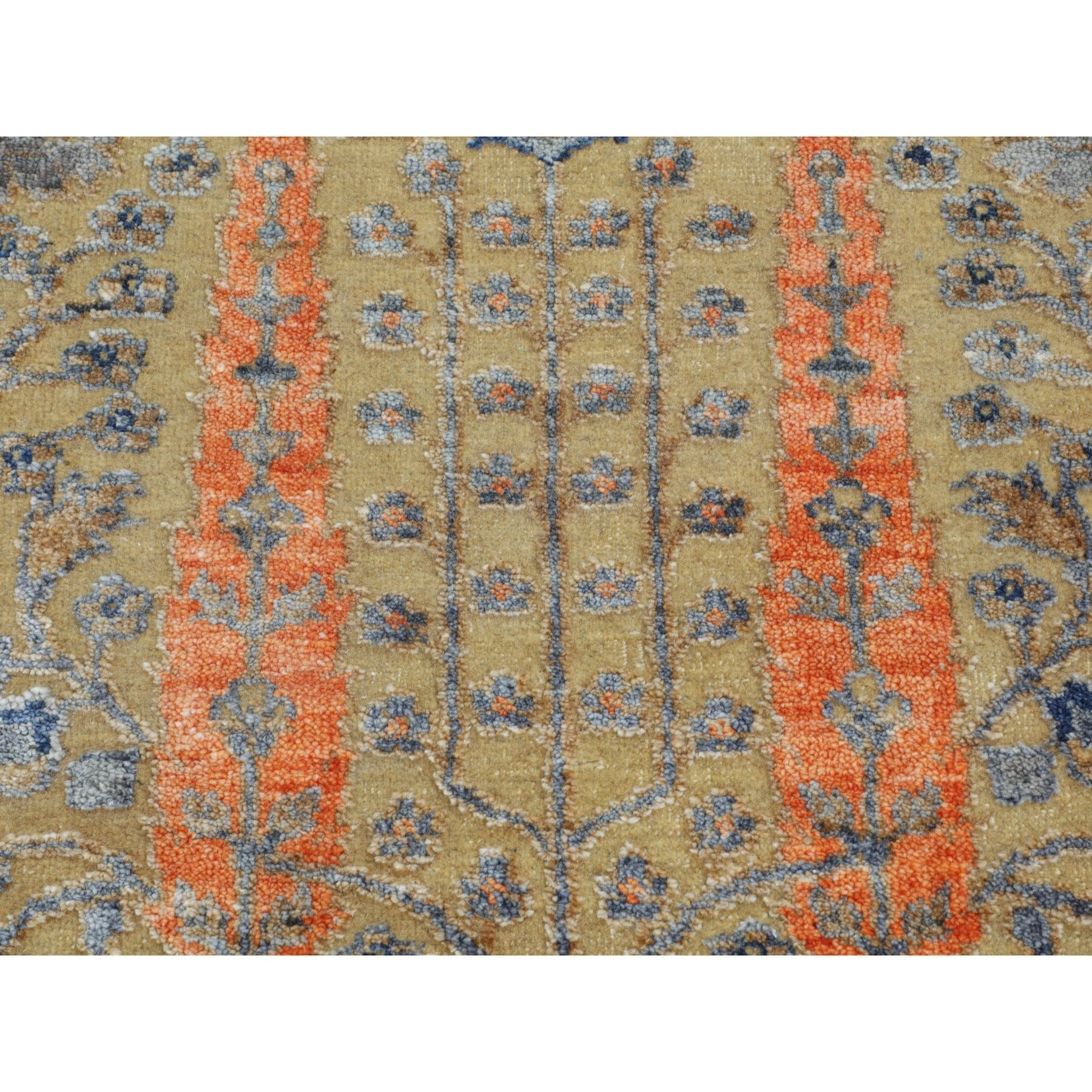 Hand Knotted Transitional Area Rug > Design# CCSR58177 > Size: 2'-1" x 3'-0"