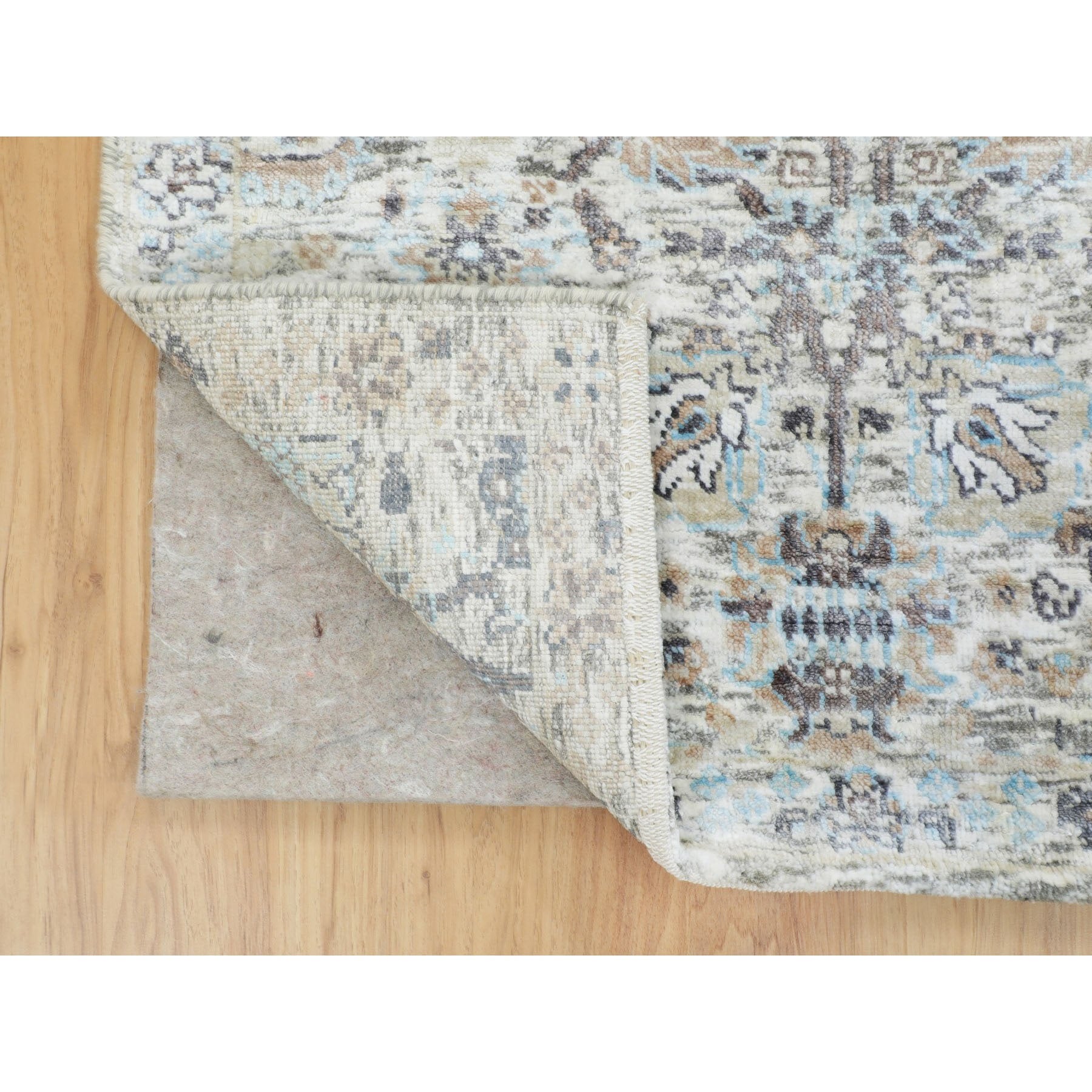 Hand Knotted Transitional Runner > Design# CCSR58197 > Size: 2'-5" x 12'-0"