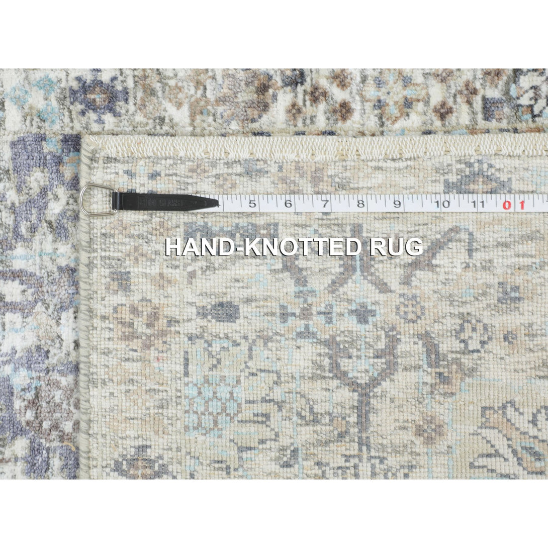 Hand Knotted Transitional Runner > Design# CCSR58197 > Size: 2'-5" x 12'-0"